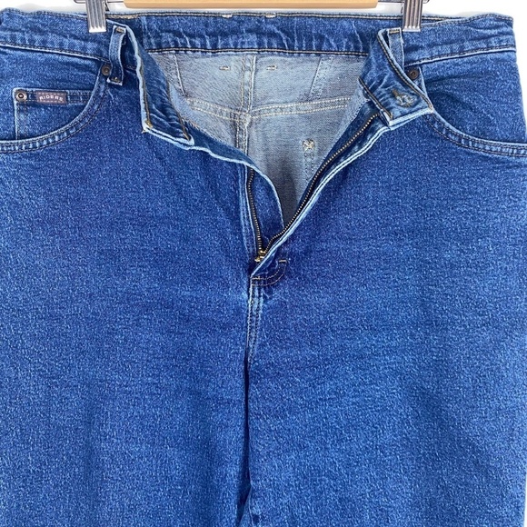 Riders by Lee High Waist Denim Blue Jeans size 18P petite EUC - Picture 4 of 7